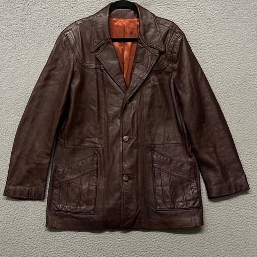 True vintage leather jacket - vintage,