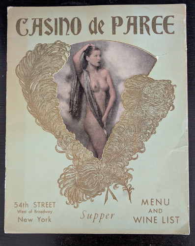 1930 casino paree - casino, paree/studio